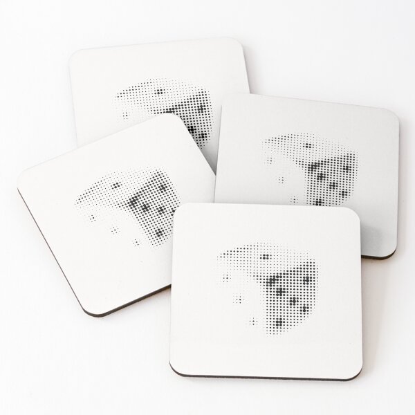 Item preview, Dice Black Halftone Effect designed and sold by trepiu.