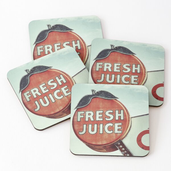 Item preview, Vintage Florida Orange Store Sign Art Print - Fresh Juice Retro Decor designed and sold by FraireDesign.