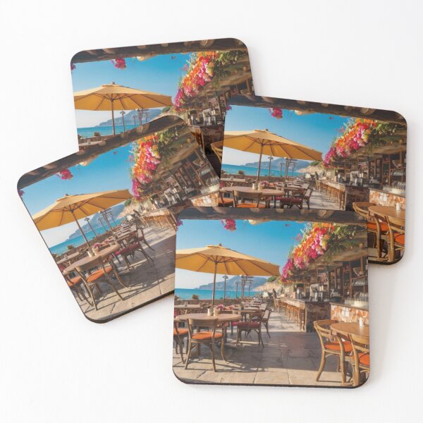 Item preview, Italian Cafe on the Ocean's Edge designed and sold by BlareBlare.