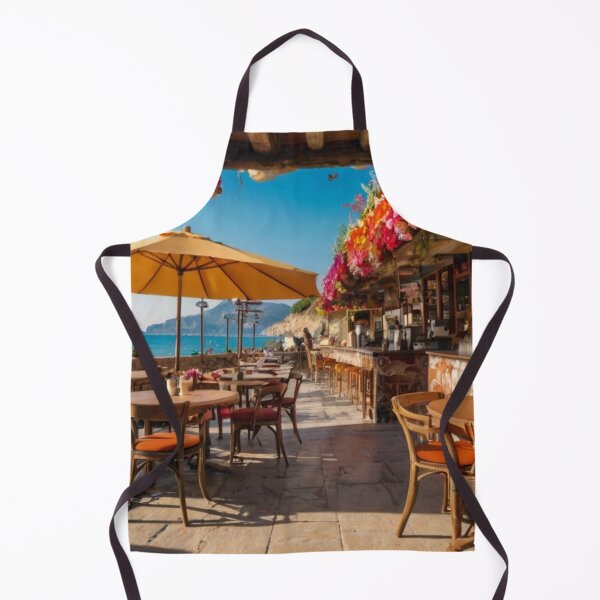 Item preview, Italian Cafe on the Ocean's Edge designed and sold by BlareBlare.