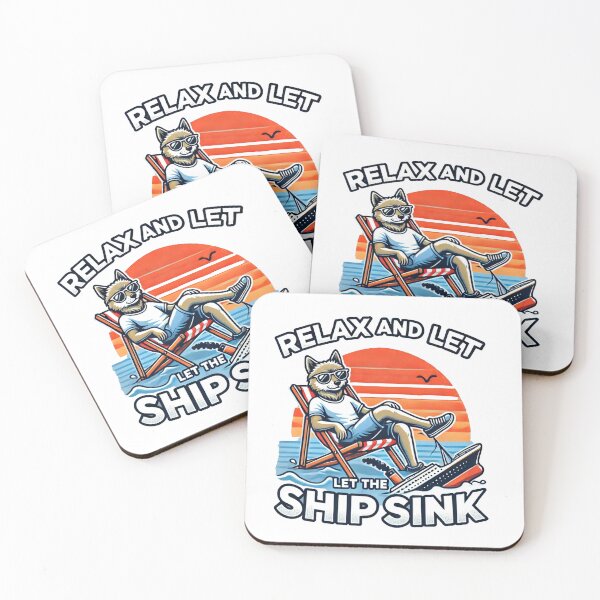 Item preview, Relax and let the ship sink designed and sold by Anupios.