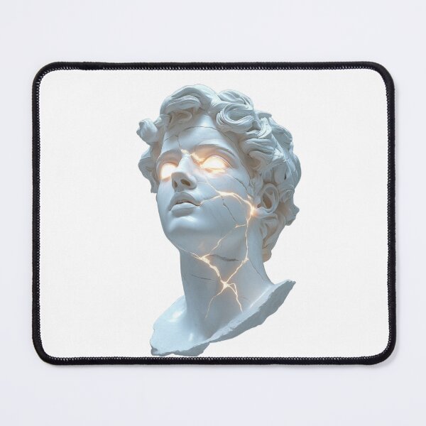 Item preview, Neon Gaze: Futuristic Greek Sculpture designed and sold by Enea Kelo.