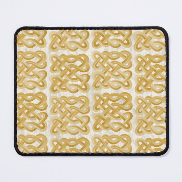 Item preview, LookViking Borre Pattern 1 Yellow and White designed and sold by lookviking.