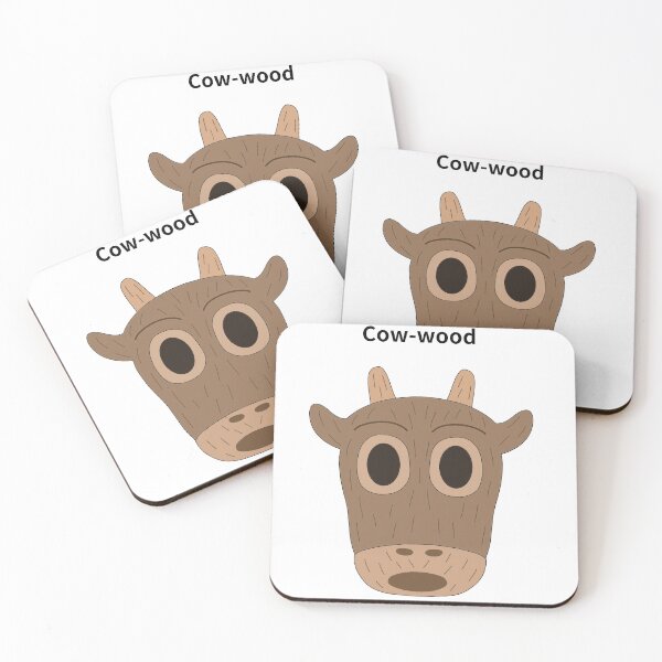 Item preview, cow-wood designed and sold by Sketchy Thinks.