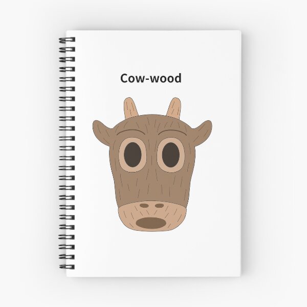 Item preview, cow-wood designed and sold by Sketchy Thinks.