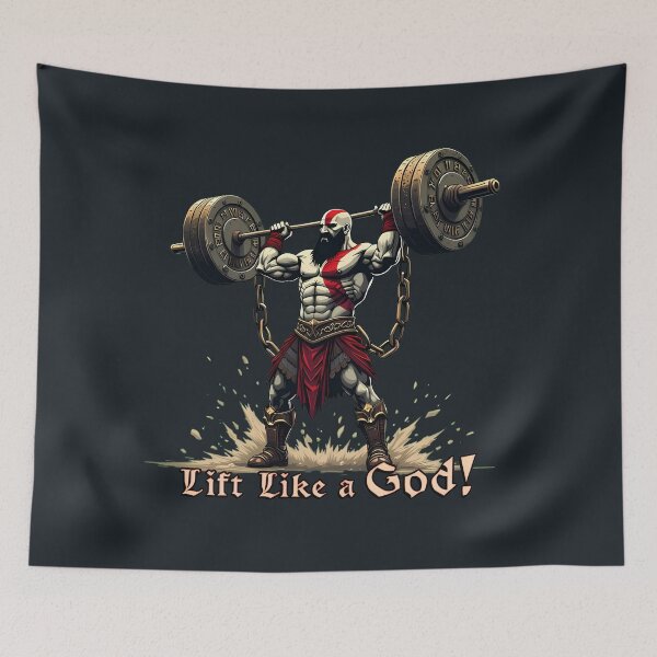 Item preview, Lift Like a God designed and sold by MakeIt-Tee-See.