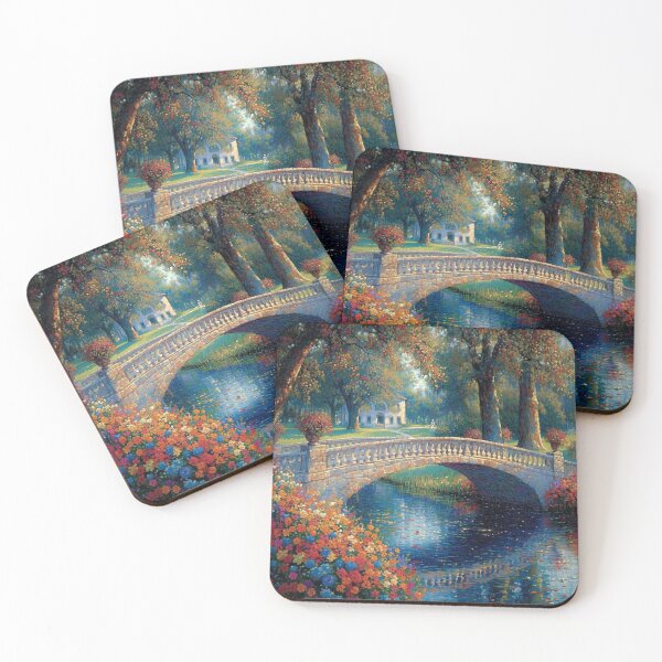 Item preview, Flowered Bridge designed and sold by Dawn van Doorn.