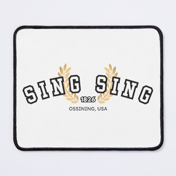 Item preview, Sing Sing Prison “Varsity,” White and Black designed and sold by UNK-Fatigues.