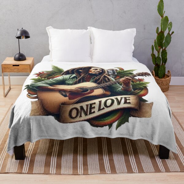 Aperçu de l'œuvre BOB MARLEY: ONE LOVE créée et vendue par CHRIST5000.