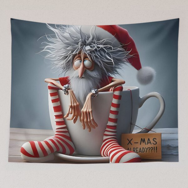 Item preview, Exhausted Santa & Christmas! designed and sold by Shs-Kenya.