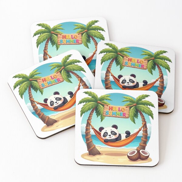 Item preview, Hello Summer adorable Panda Design designed and sold by Casanova7000.