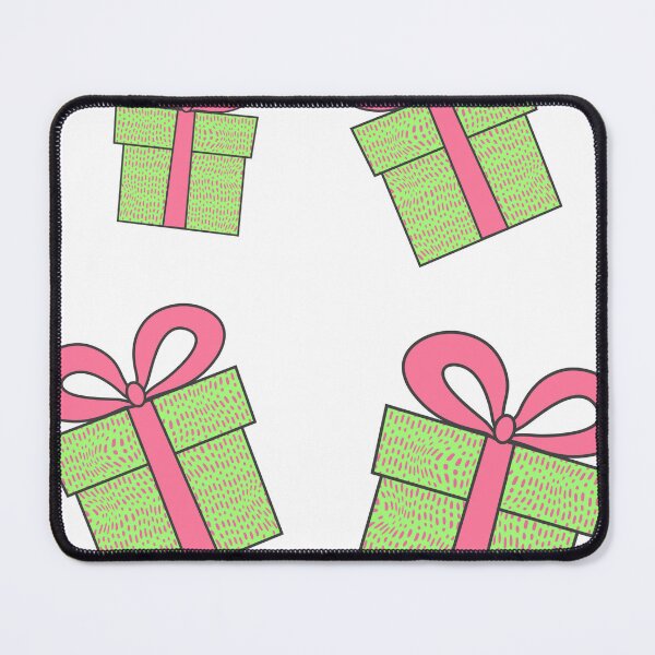 Item preview, Gift-shaped stickers in vibrant colors – shades of pink, blue, purple, orange, yellow and green. designed and sold by My-fake-places.