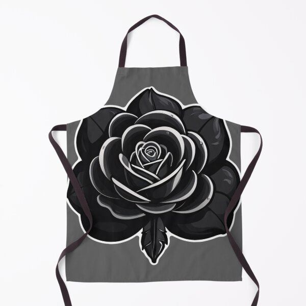 Item preview, Black Goth Flower designed and sold by MadnessEnvelope.