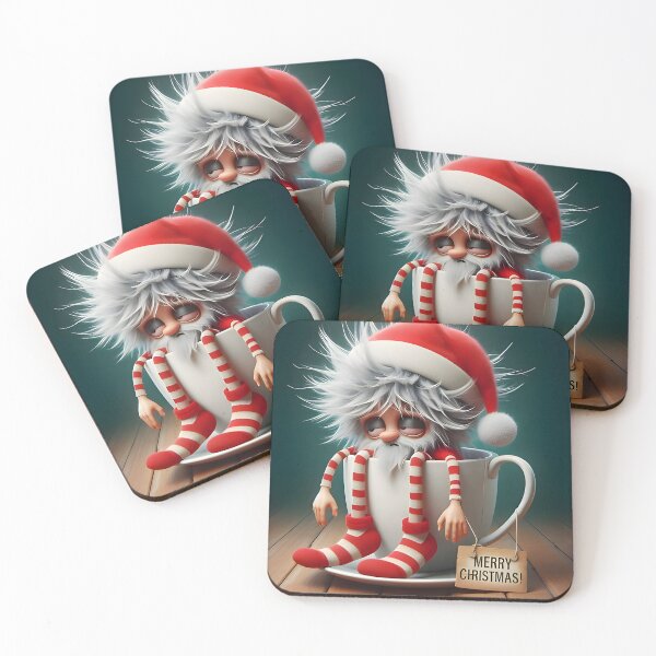 Item preview, Adorable Tired Santa & Christmas  designed and sold by Shs-Kenya.