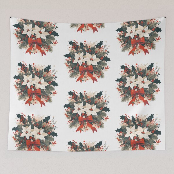 Item preview, Christmas flower bouquet designed and sold by MendaciousMina.