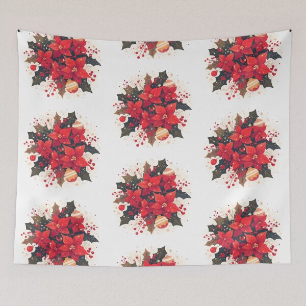 Item preview, Christmas flower bouquet designed and sold by MendaciousMina.