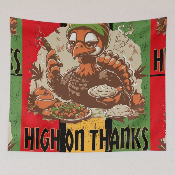 Item preview, Funny Rasta Turkey Thanksgiving Weed Lovers designed and sold by al21ex.