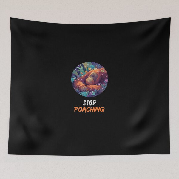Item preview, Stop poaching tapanuli orangutan designed and sold by SMARTKIT  DESIGNAGENCY.