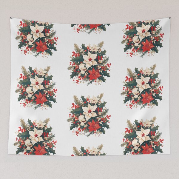 Item preview, Christmas flower bouquet designed and sold by MendaciousMina.