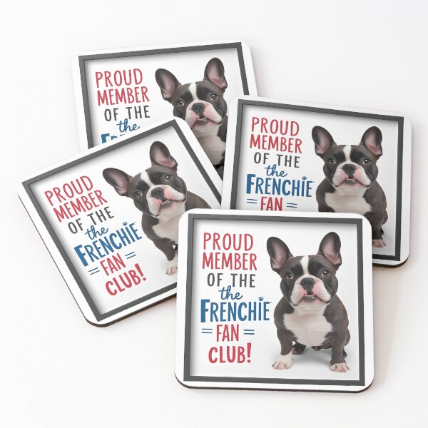 Item preview, Proud member of the Frenchie fan club! designed and sold by 2gather1ness.