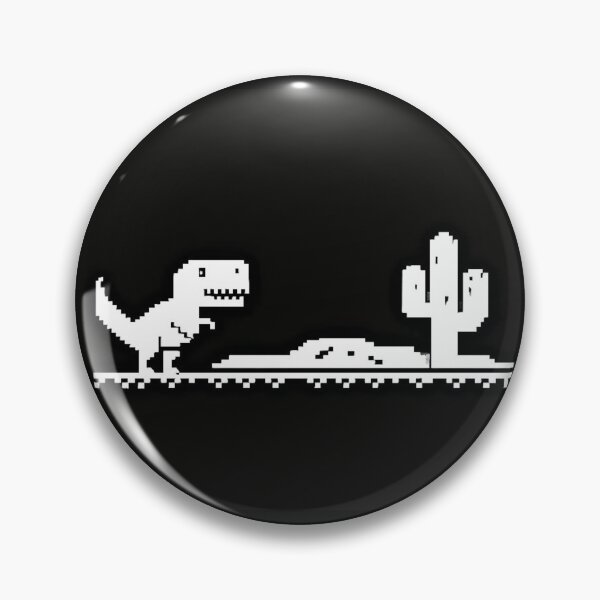 Item preview, Webpage Loading Pixel Dinosaur | Retro Art Print designed and sold by Earth Nature Creations.
