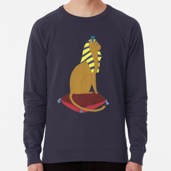 Pharaoh Cat Lightweight Sweatshirt