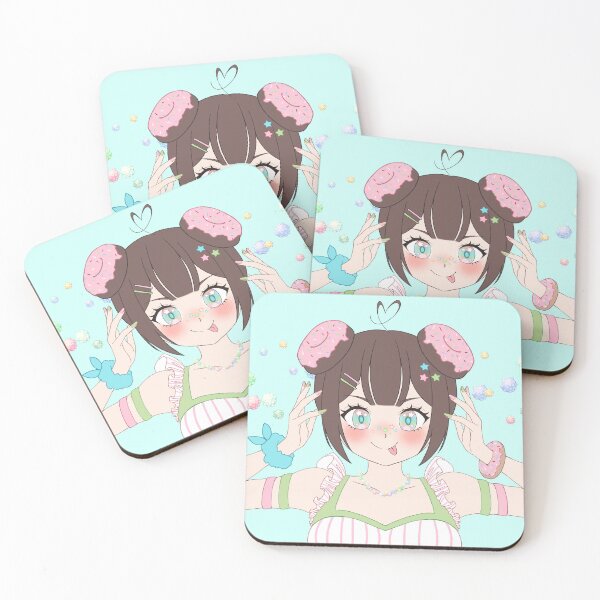Item preview, Anime Donuts Girl  designed and sold by maegami-micco.