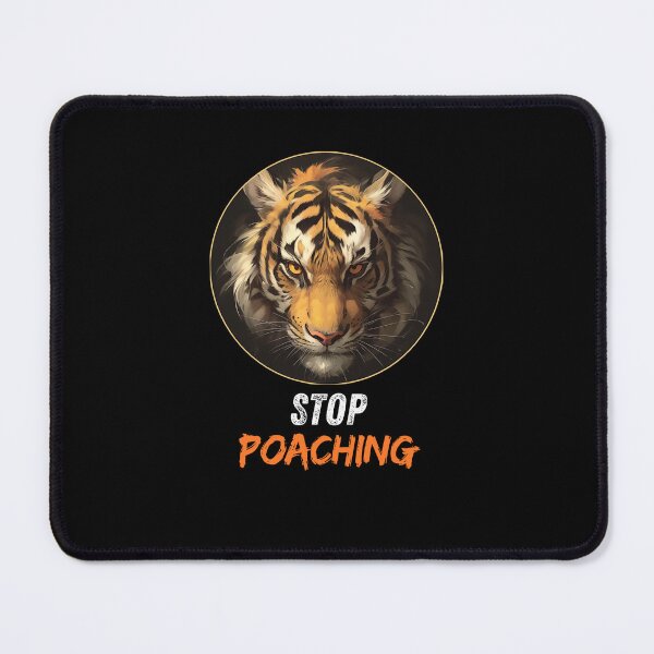 Item preview, Stop poaching Malayan tiger designed and sold by SMARTKIT DESIGNAGENCY.