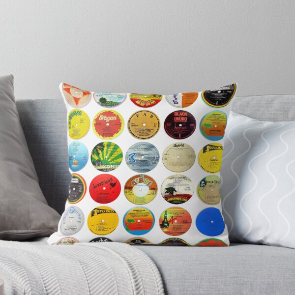 Item preview, Reggae Music Abstract Print - Vinyl Inlay Print - Greatest Reggae Albums designed and sold by Mr Mustard Prints.