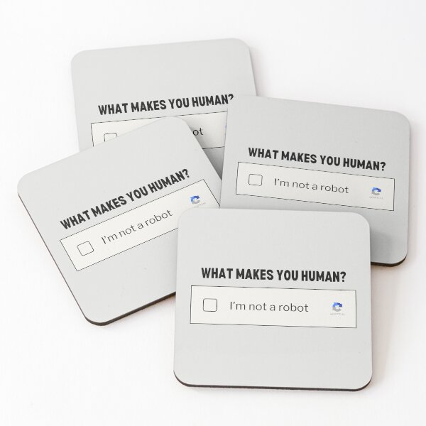 Item preview, What Makes You Human? designed and sold by Fanverse Merchandise.