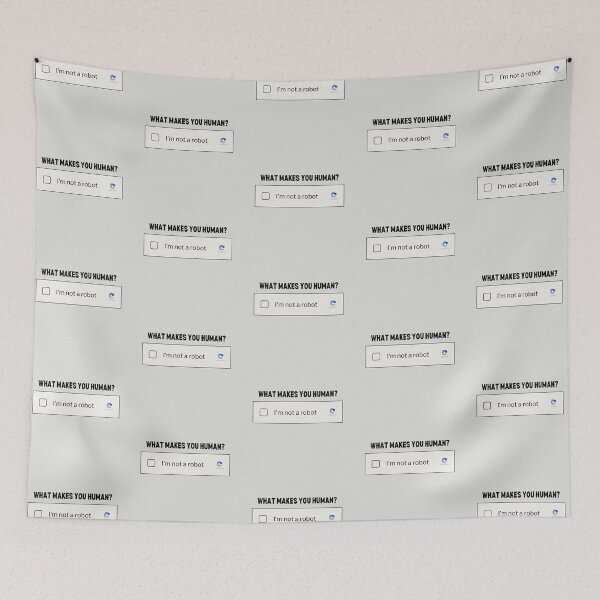 Item preview, What Makes You Human? designed and sold by Fanverse Merchandise.