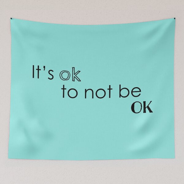 Item preview, Copy of It's OK to not be OK designed and sold by laughingwillows.
