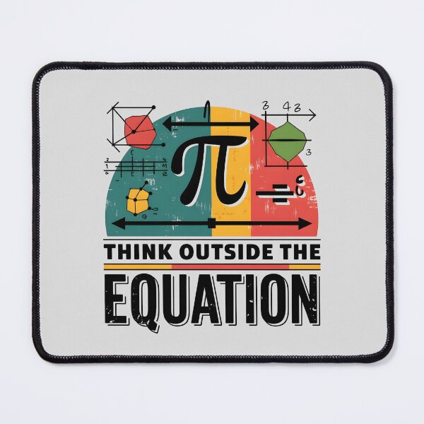 Item preview, Think Out Side The Equation Mathematics Design designed and sold by GesparHouse.