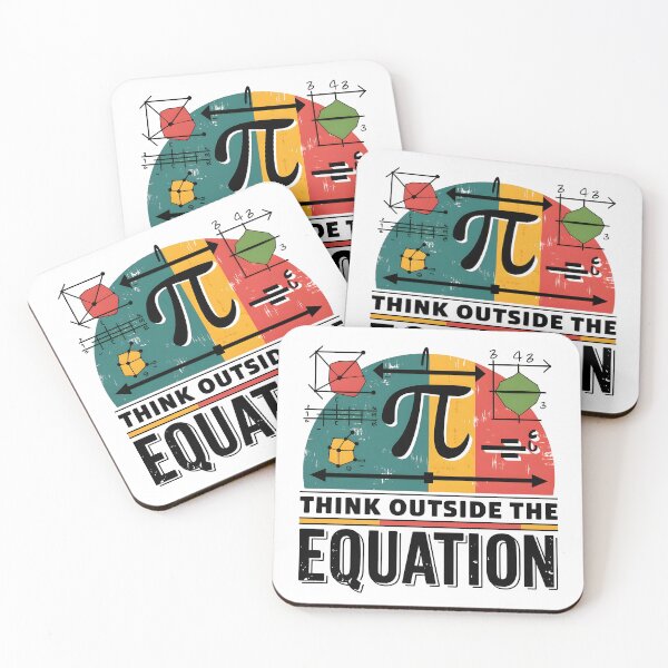 Item preview, Think Out Side The Equation Mathematics Design designed and sold by GesparHouse.