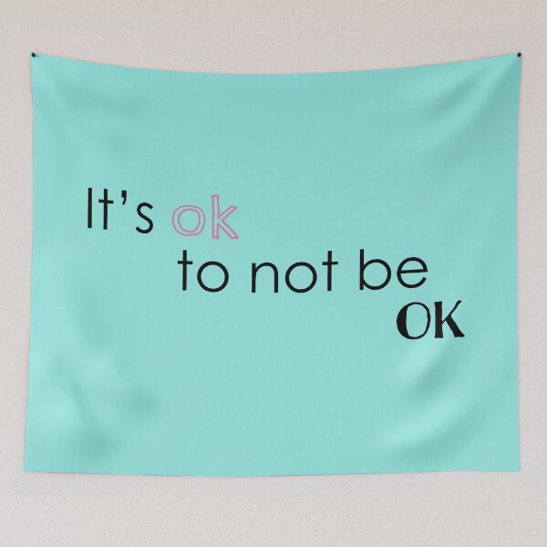 Item preview, It's OK to not be OK designed and sold by laughingwillows.