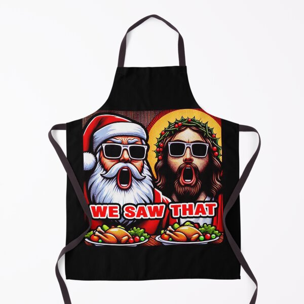 Item preview, We Saw That Jesus Christ Santa Claus designed and sold by plushism.
