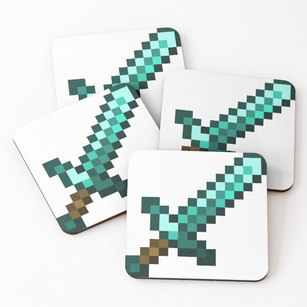 Item preview, Diamond Minecraft sword designed and sold by goal-getter.