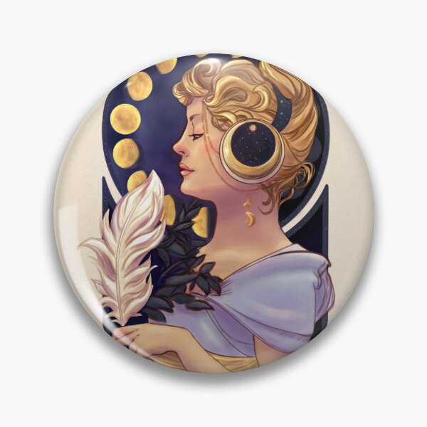 Item preview, The Art Nouveau Moon designed and sold by Sowa-draw.