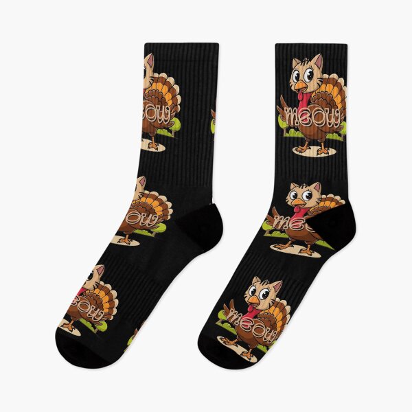 Item preview, Thanksgiving Cat Fake Cat Meow designed and sold by nanka-art.