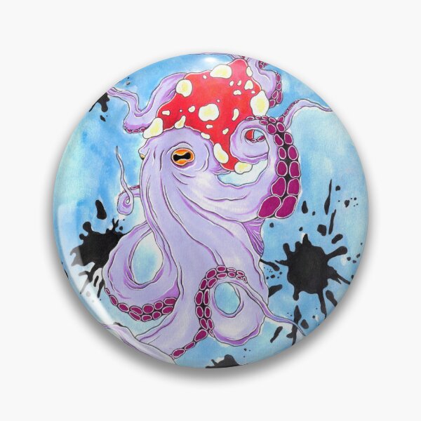 Item preview, Mushroom Octopus  designed and sold by J-R-A-W.
