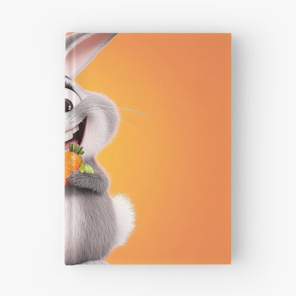 Item preview, Cute Rabbit holding a carrot designed and sold by Graphoteka.