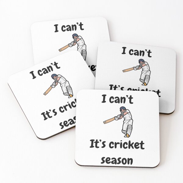 Item preview, I Can't, It's Cricket Season designed and sold by VasInd.