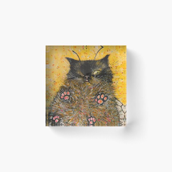 Item preview, Cute funny bumble cat designed and sold by Ingrida Blinkeviciute.