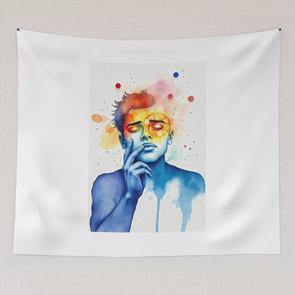 Item preview, Kaleidoscope of Thought | Inner Cosmos designed and sold by Mido-artister.
