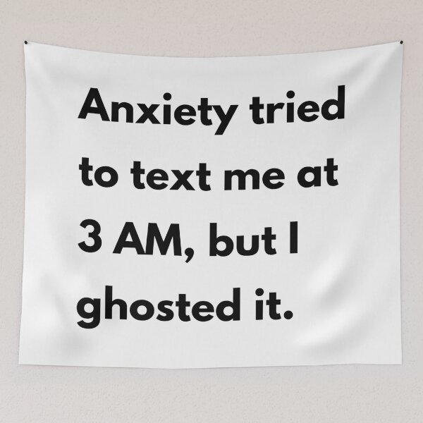 Item preview, Ghosting Anxiety designed and sold by Have Mercy.