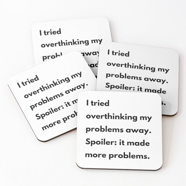 Item preview, Overthinking Made It Worse designed and sold by Have Mercy.