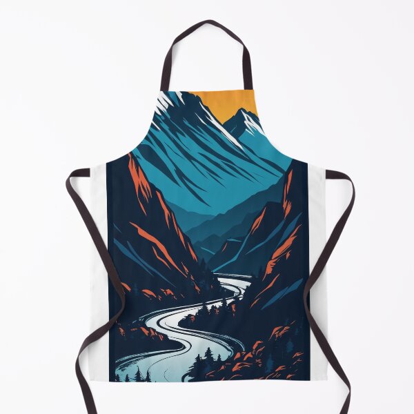 Item preview, Mountain River Sunset designed and sold by REPTISLAV.