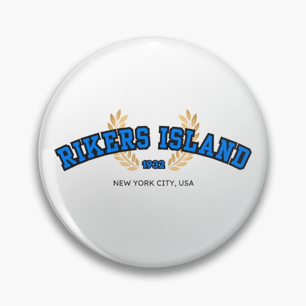 Item preview, Rikers Island Jail “Varsity,” Blue and Black designed and sold by UNK-Fatigues.