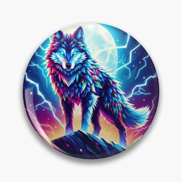 Item preview, Wolf at night designed and sold by MindsAtelier.