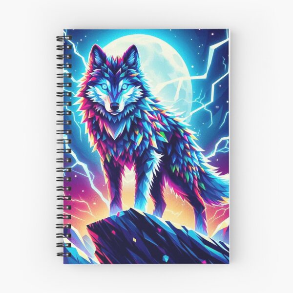 Item preview, Wolf at night designed and sold by MindsAtelier.